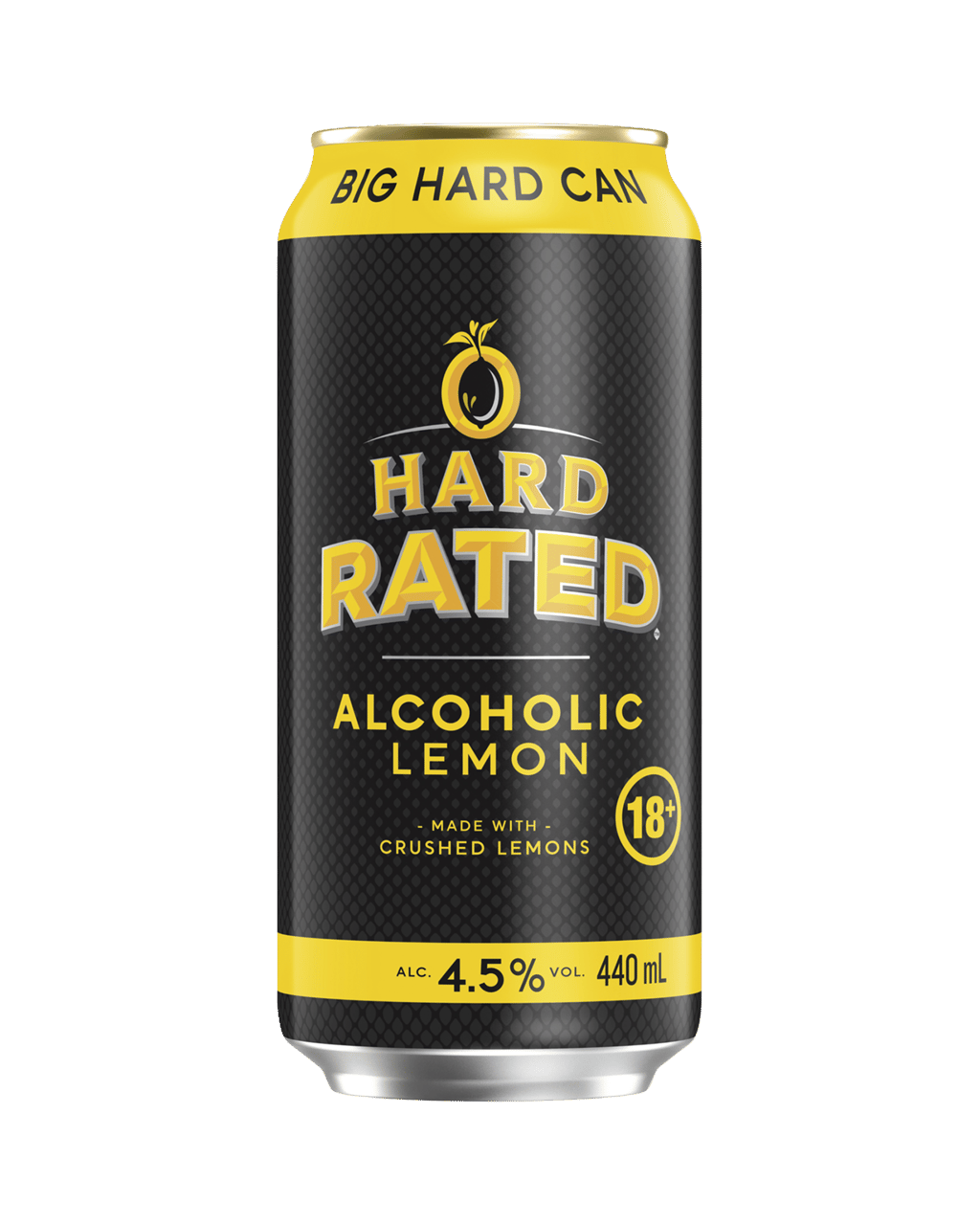 Hard Rated Alcoholic Lemon 4.5% Cans 440ml