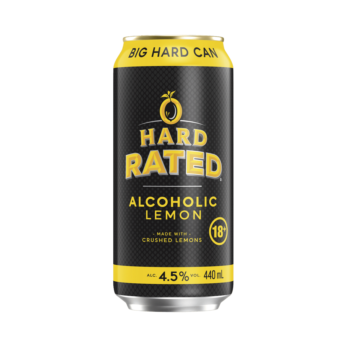 Hard Rated Alcoholic Lemon 4.5% Cans 440ml