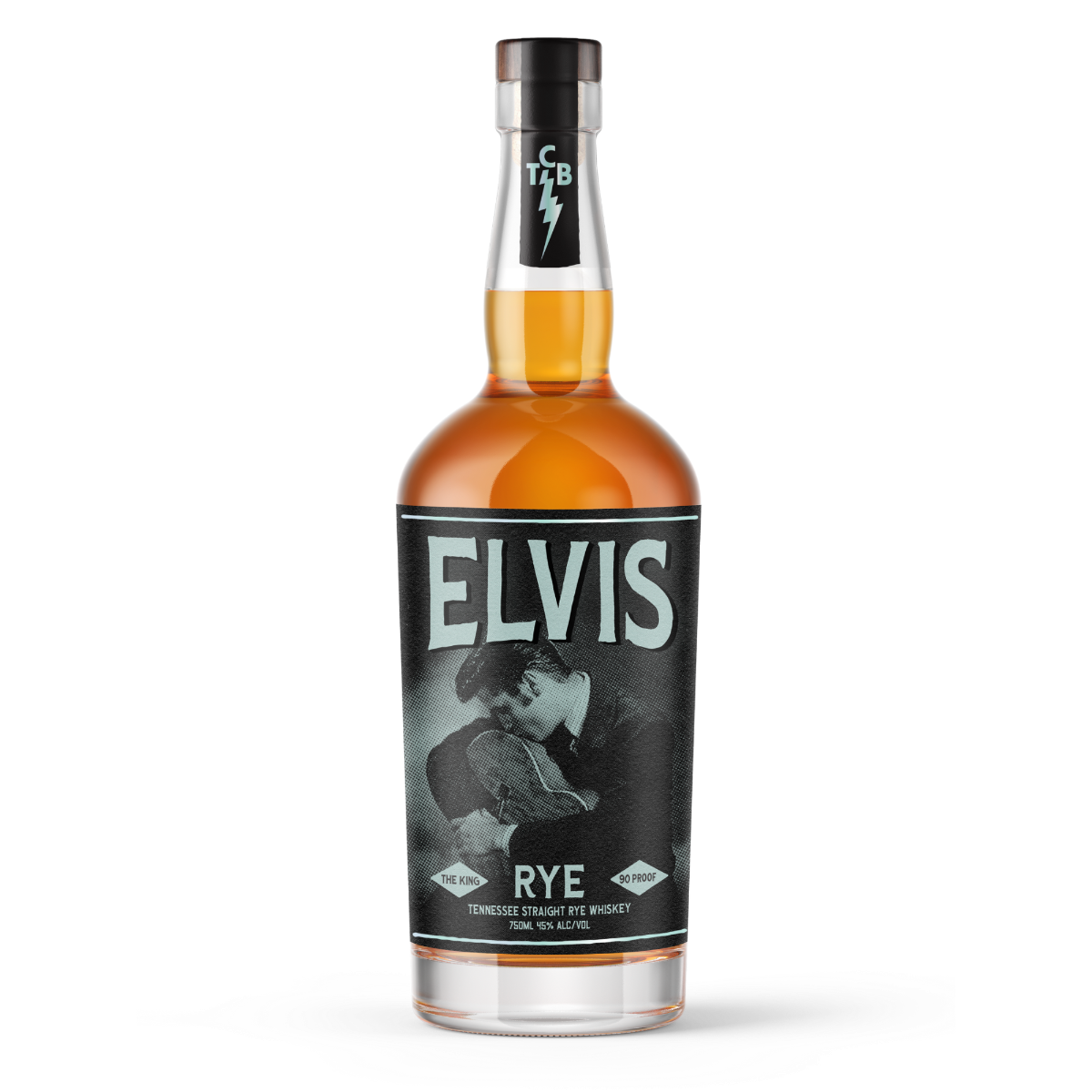 Elvis The King Rye Tennessee Straight Rye Whiskey 750ml