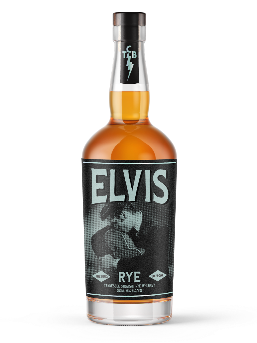 Elvis The King Rye Tennessee Straight Rye Whiskey 750ml