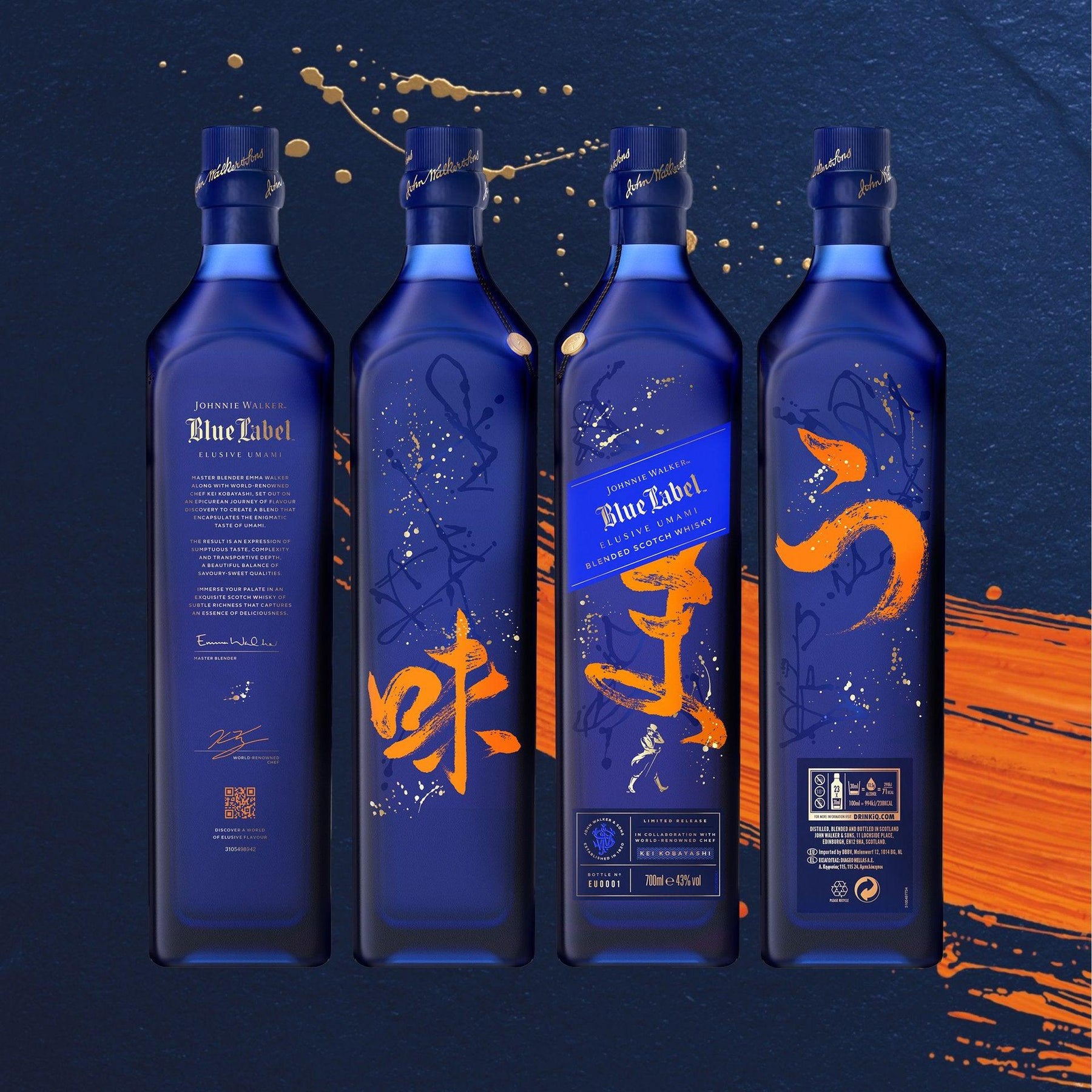 Johnnie Walker Blue Label Elusive Umami Limited Edition Blended Scotch Whisky 750ml
