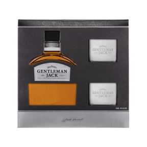 Gentleman Jack Tennessee Whiskey & 2 Glass Pack 700ml