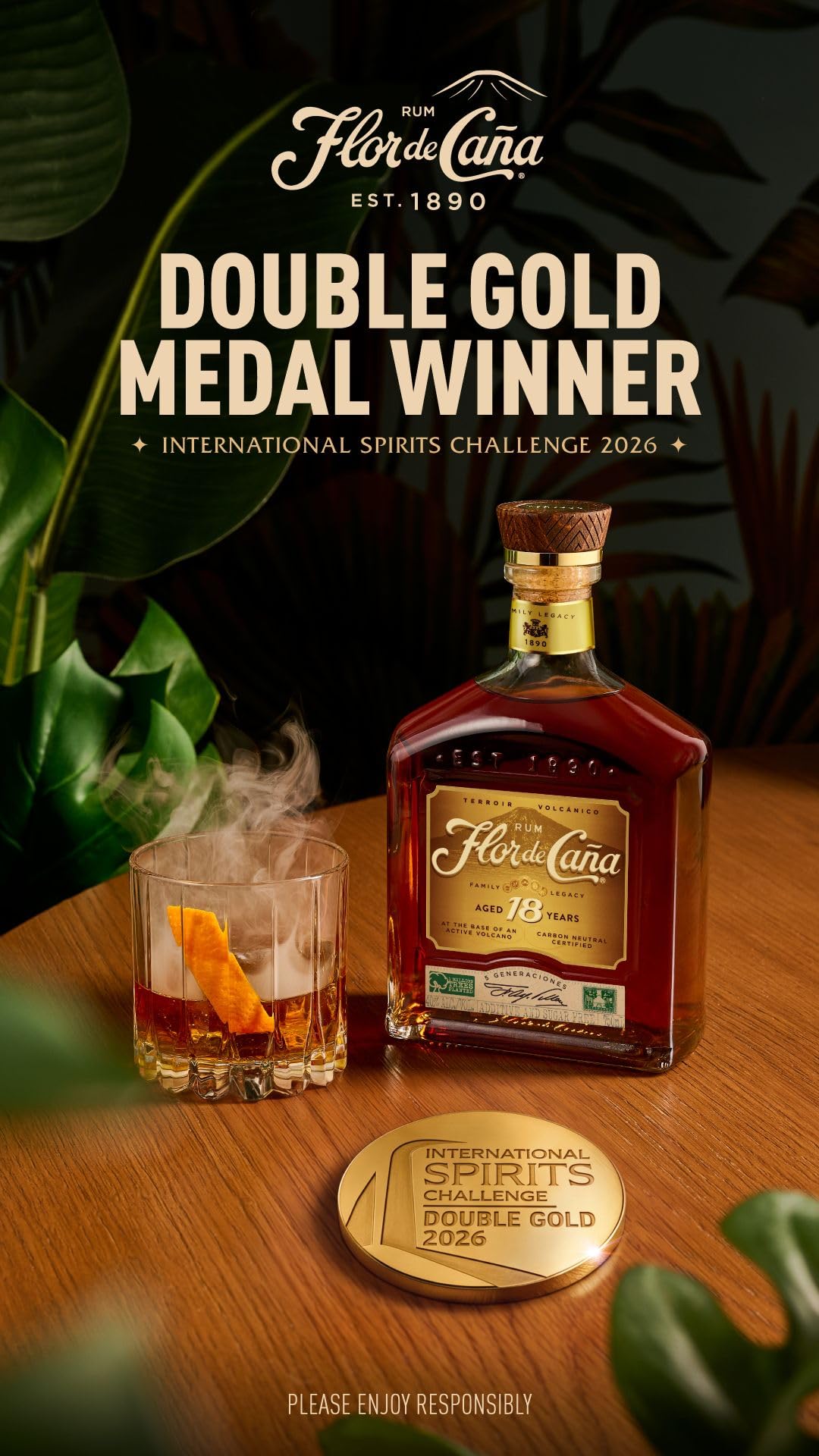 Flor de Cana 18 Year Old Rum 700ml