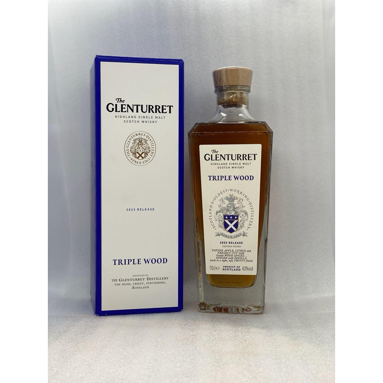 The Glenturret 2023 Release Triple Wood Single Malt Scotch Whisky 700ml