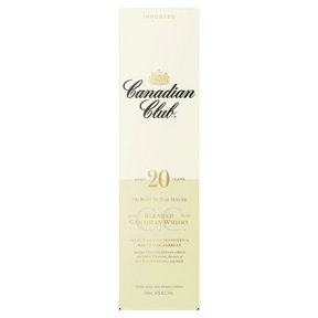 Canadian Club 20 Year Old Blended Whisky 750ml