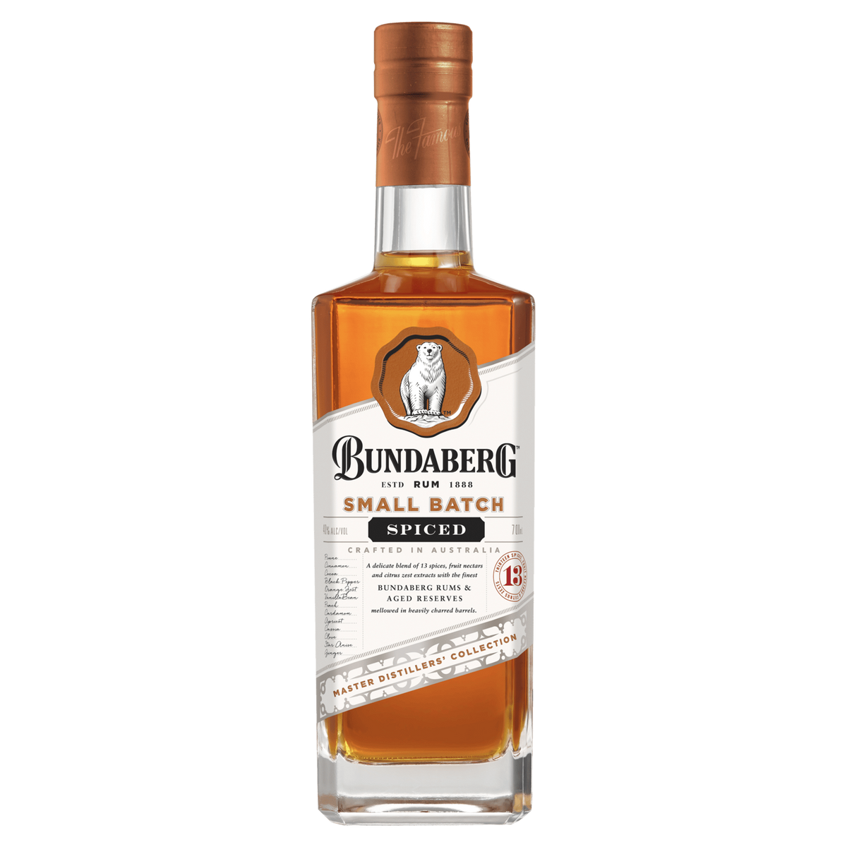 Bundaberg Master Distillers' Collection Small Batch Spiced Rum 700ml