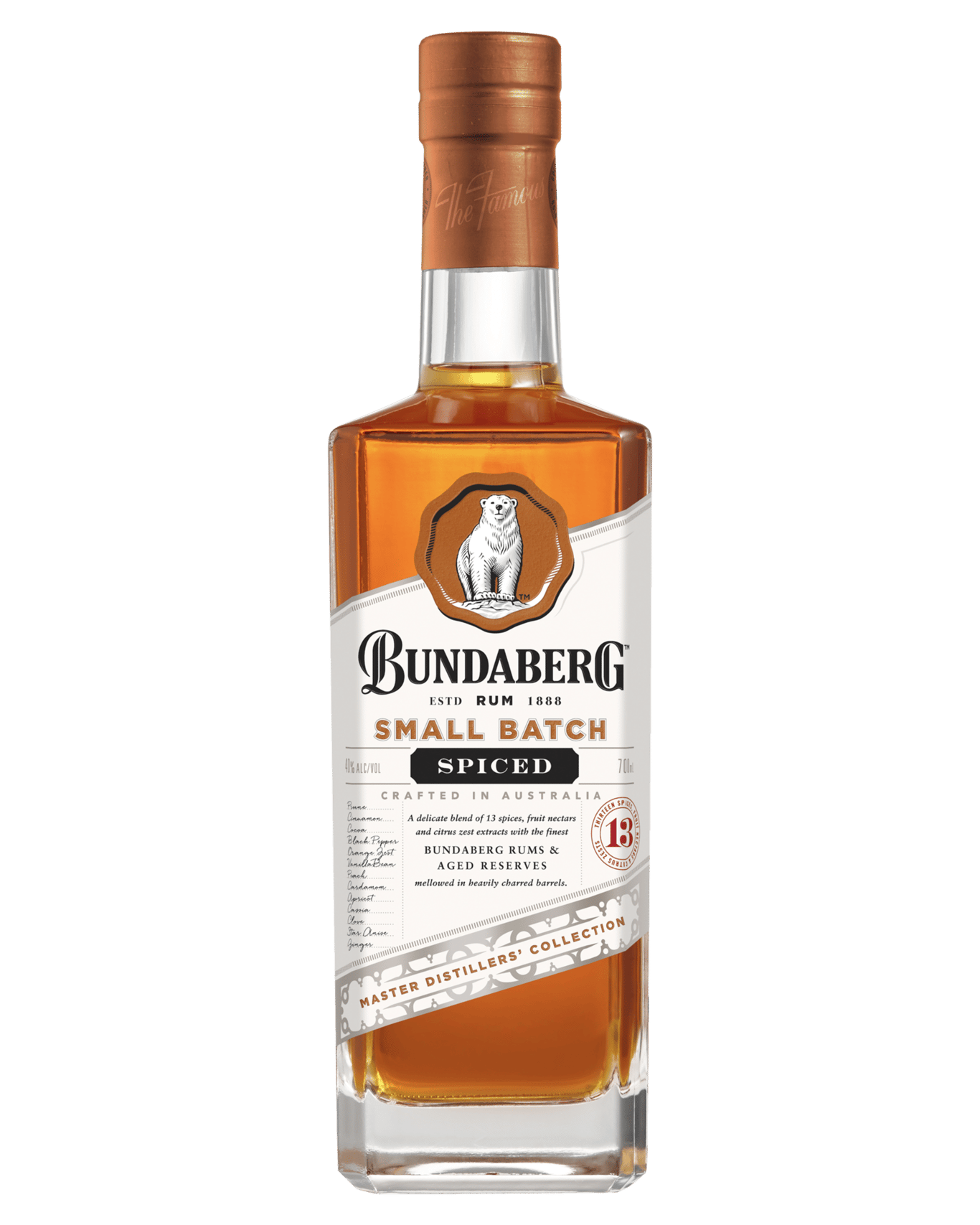 Bundaberg Master Distillers' Collection Small Batch Spiced Rum 700ml