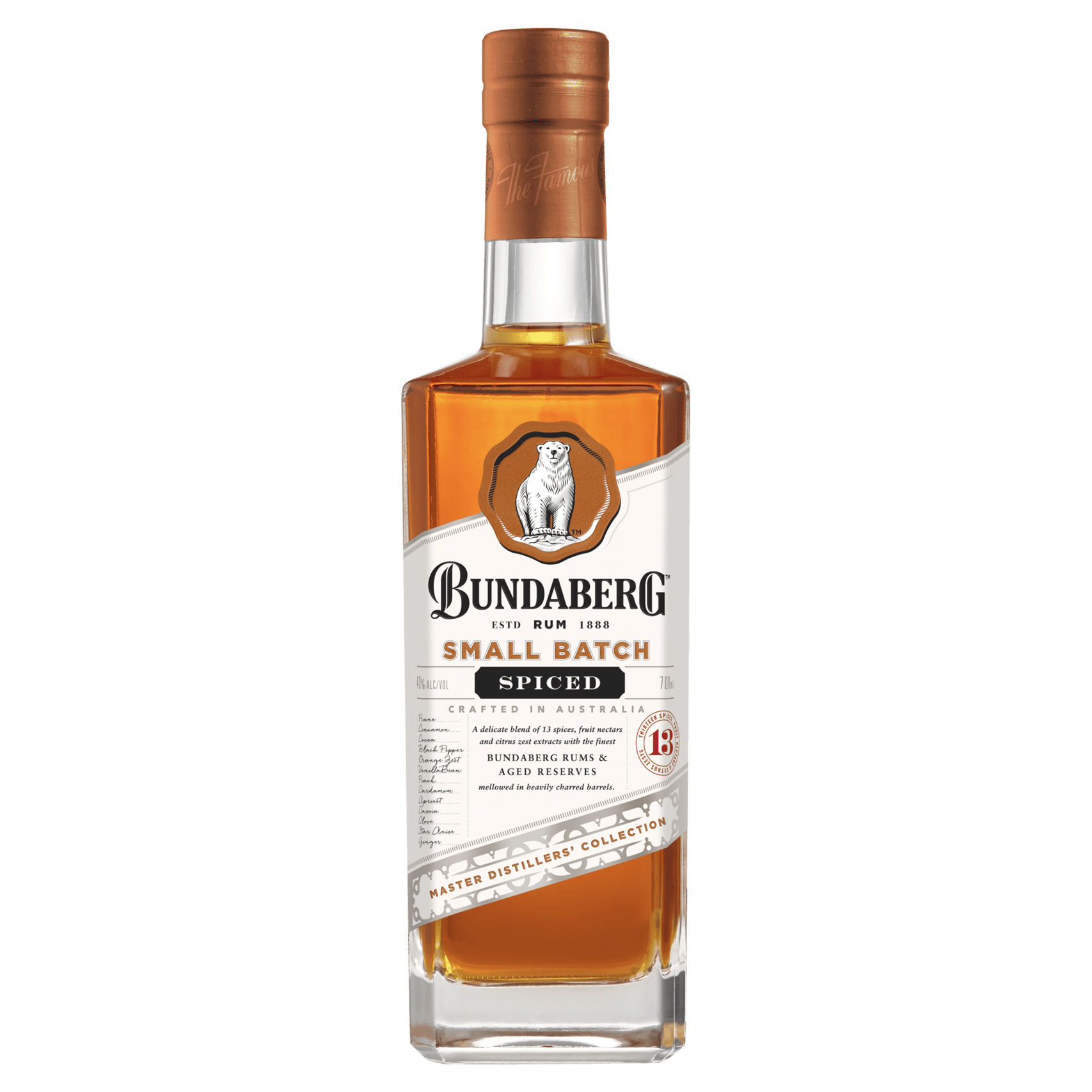 Bundaberg Master Distillers' Collection Small Batch Spiced Rum 700ml