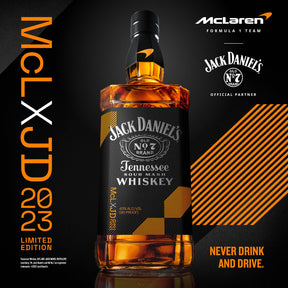 Jack Daniel's x Mclaren 2023 Limited Edition Tennessee Whiskey 700ml