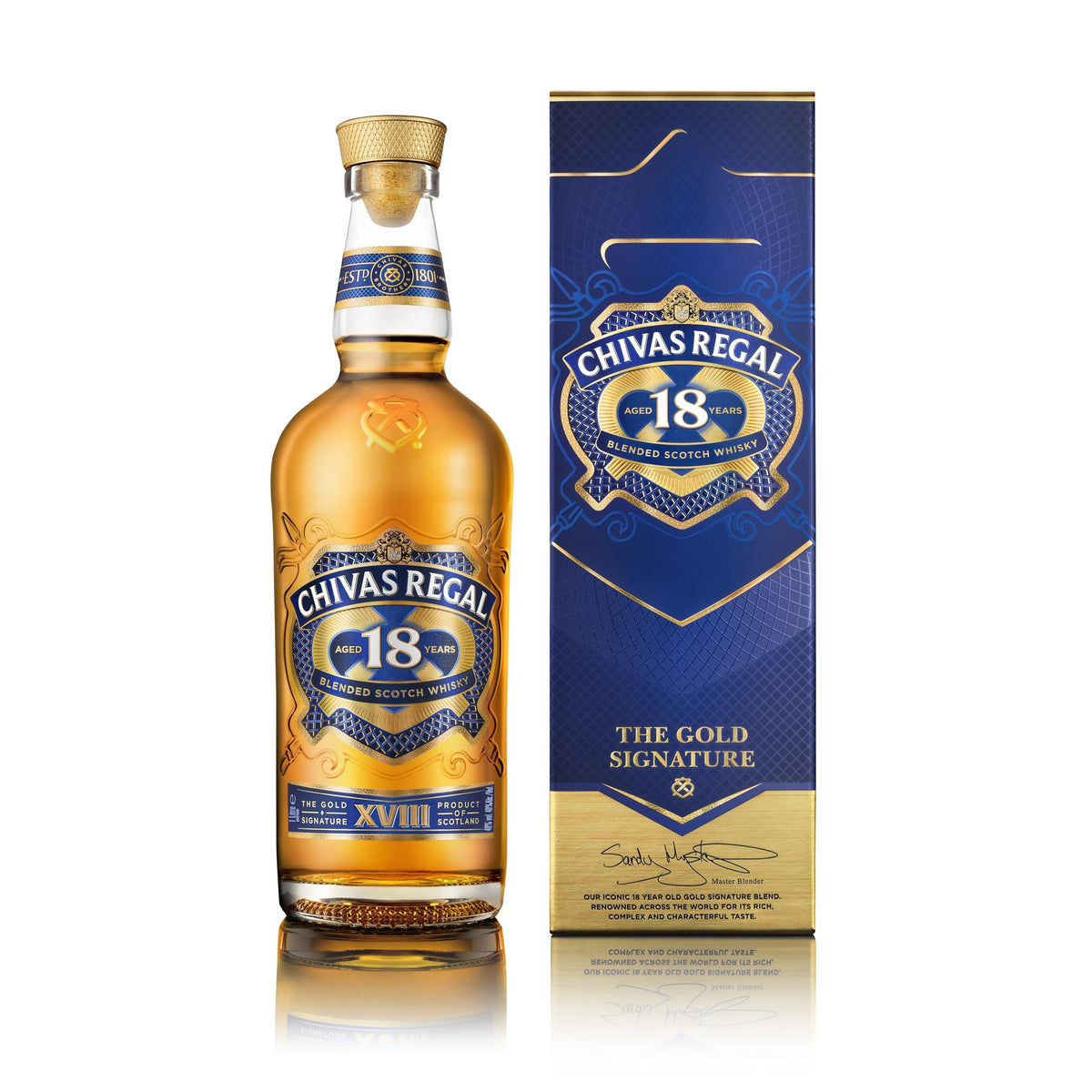 Chivas Regal 18 Year Old Blended Scotch Whisky 700ml