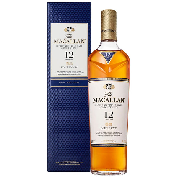 The Macallan 12 Year Old 700ml 定価9900円 The Macallan 12 Year Old Double Cask Single Malt Scotch Whisky 700ml