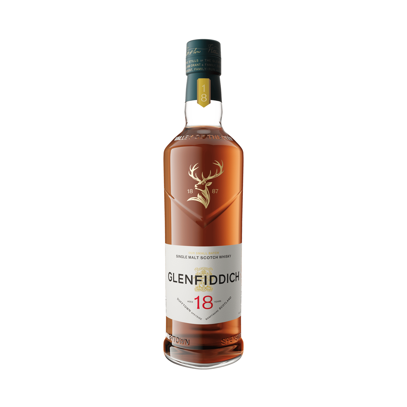 Glenfiddich 18 Year Old Single Malt Scotch Whisky 700ml
