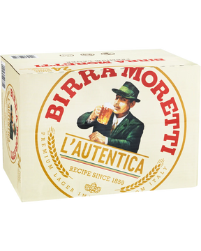 Birra Moretti Lager Bottles 330ml