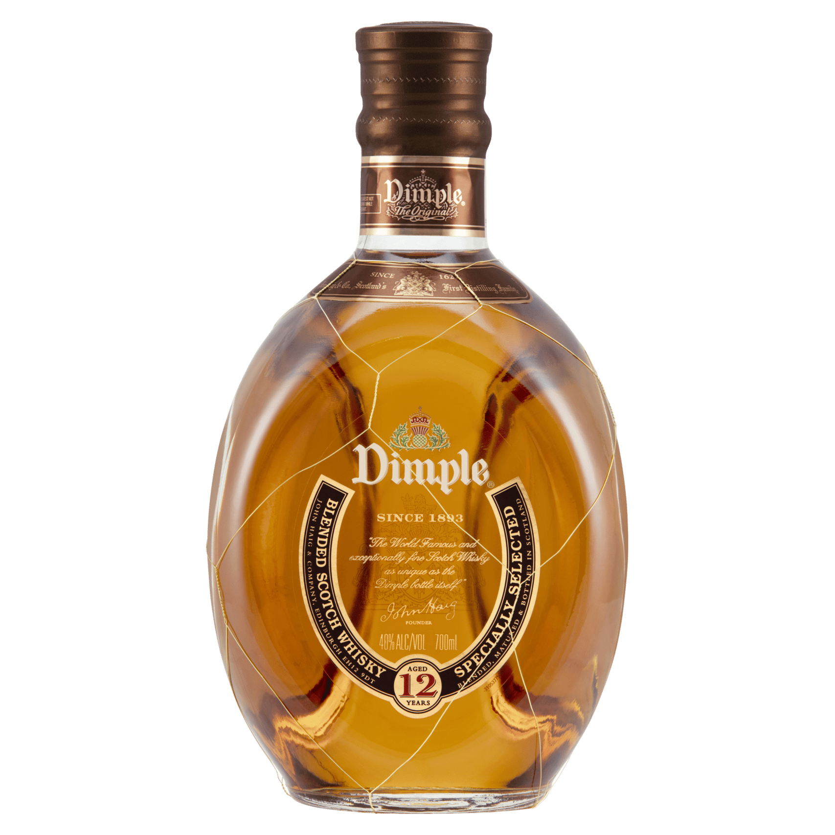 Dimple 12 Year Old Blended Scotch Whisky 700ml