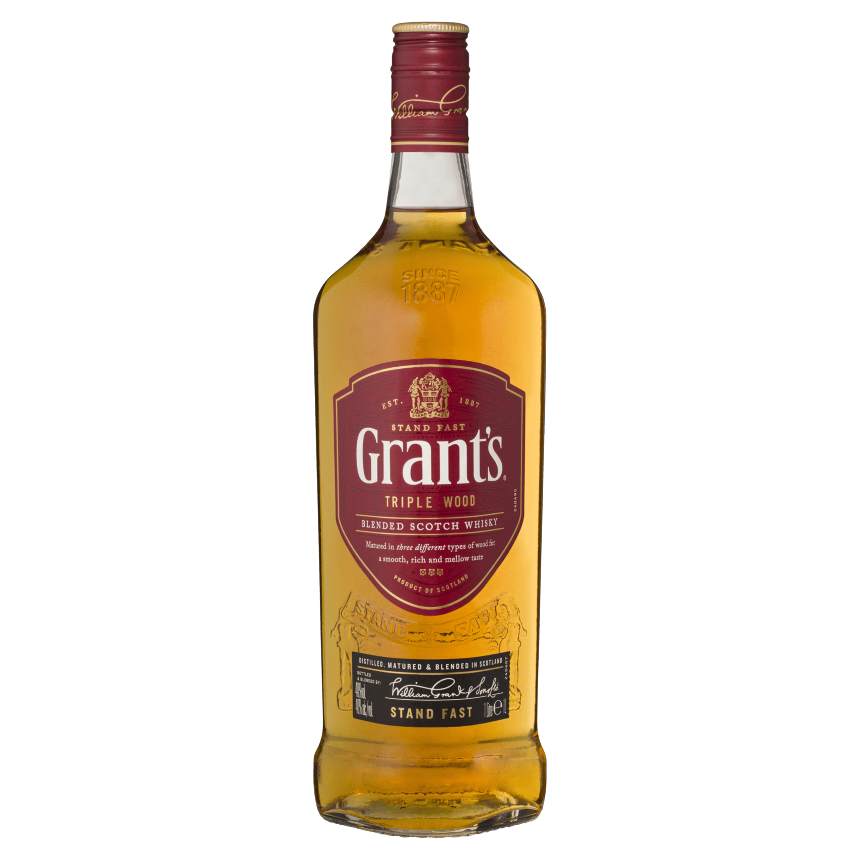 Grant's Triple Wood Blended Scotch Whisky 1L