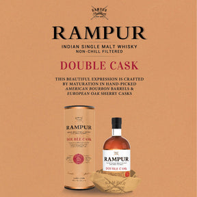 Rampur Double Cask Single Malt Whisky 700ml