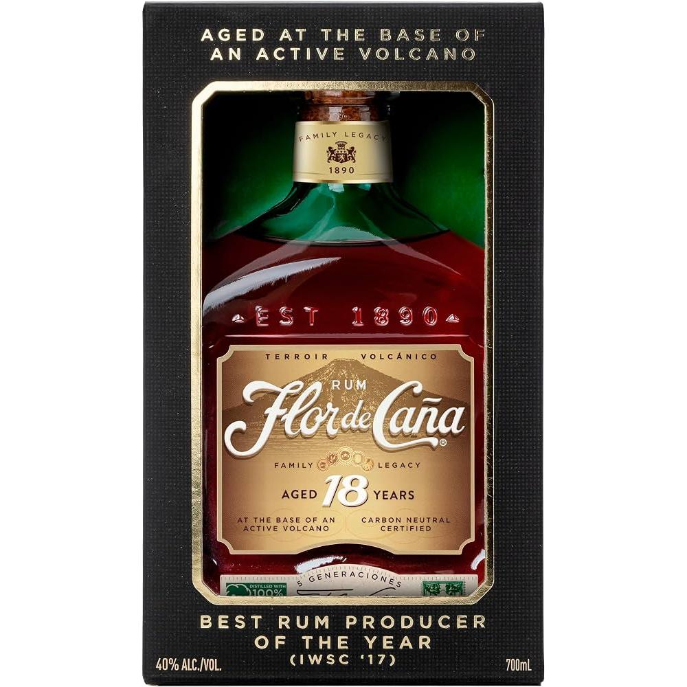 Flor de Cana 18 Year Old Rum 700ml