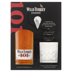 Wild Turkey 101 Bourbon Whiskey Gift Pack 700ml