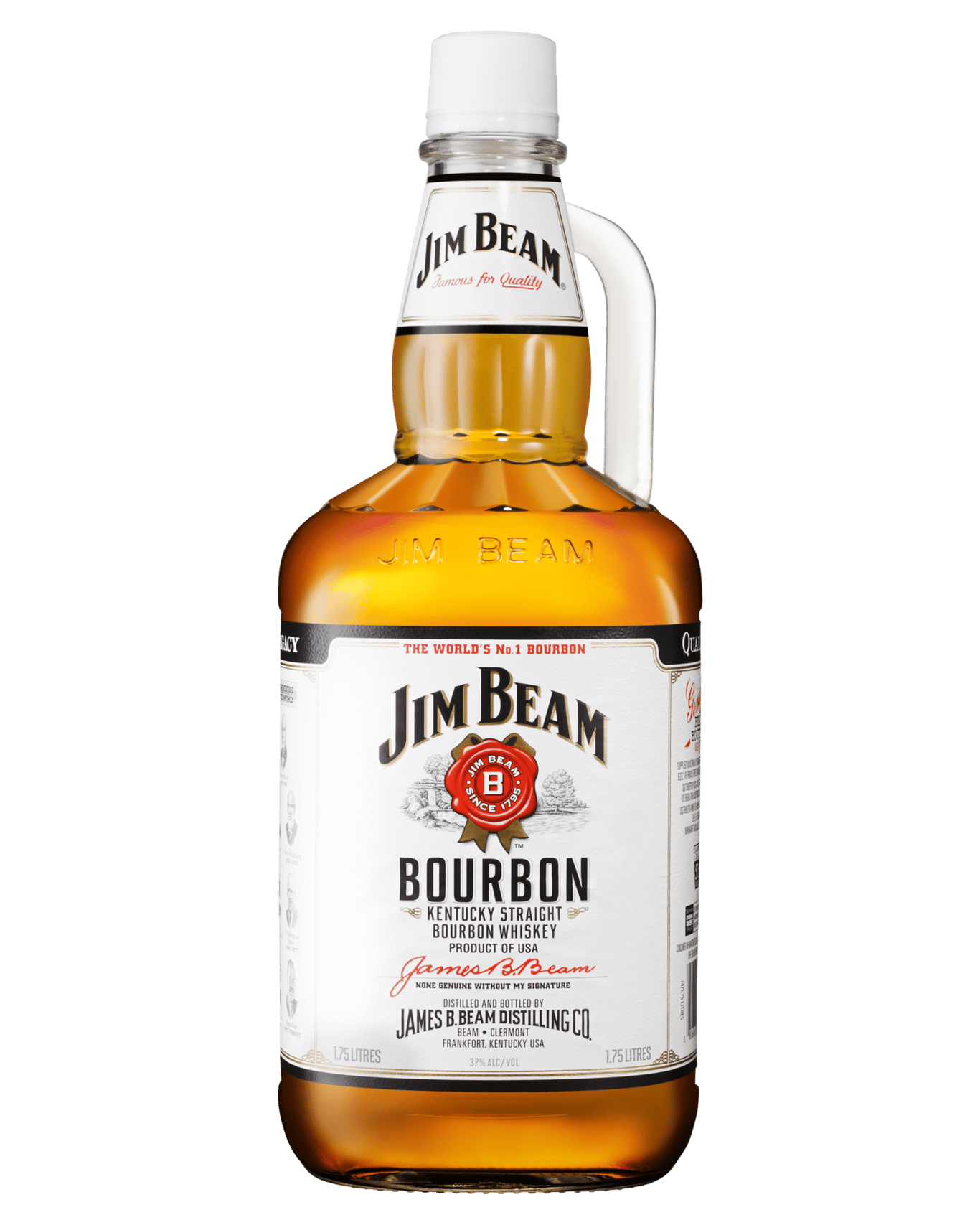 Jim Beam White Label Bourbon 1.75L