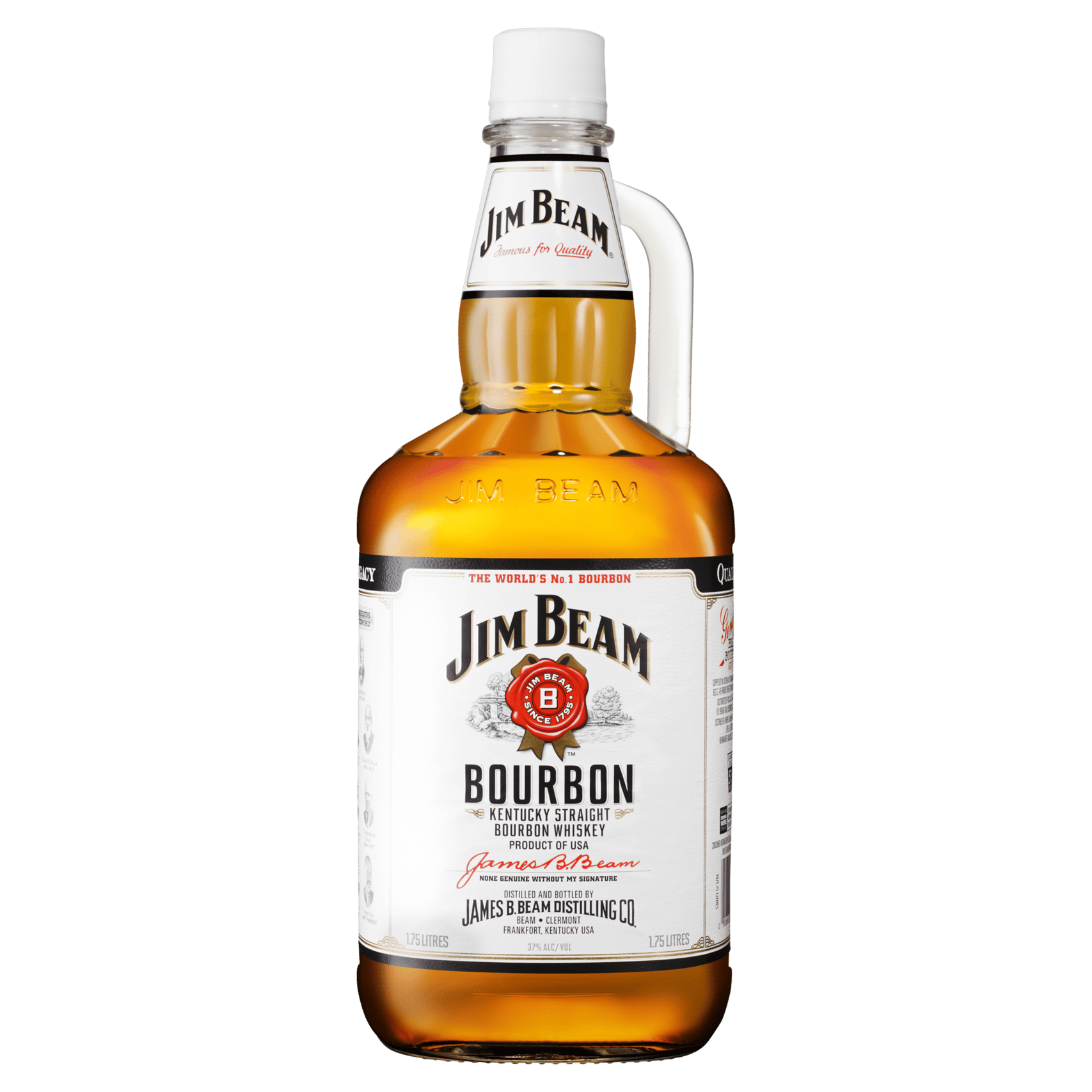 Jim Beam White Label Bourbon 1.75L