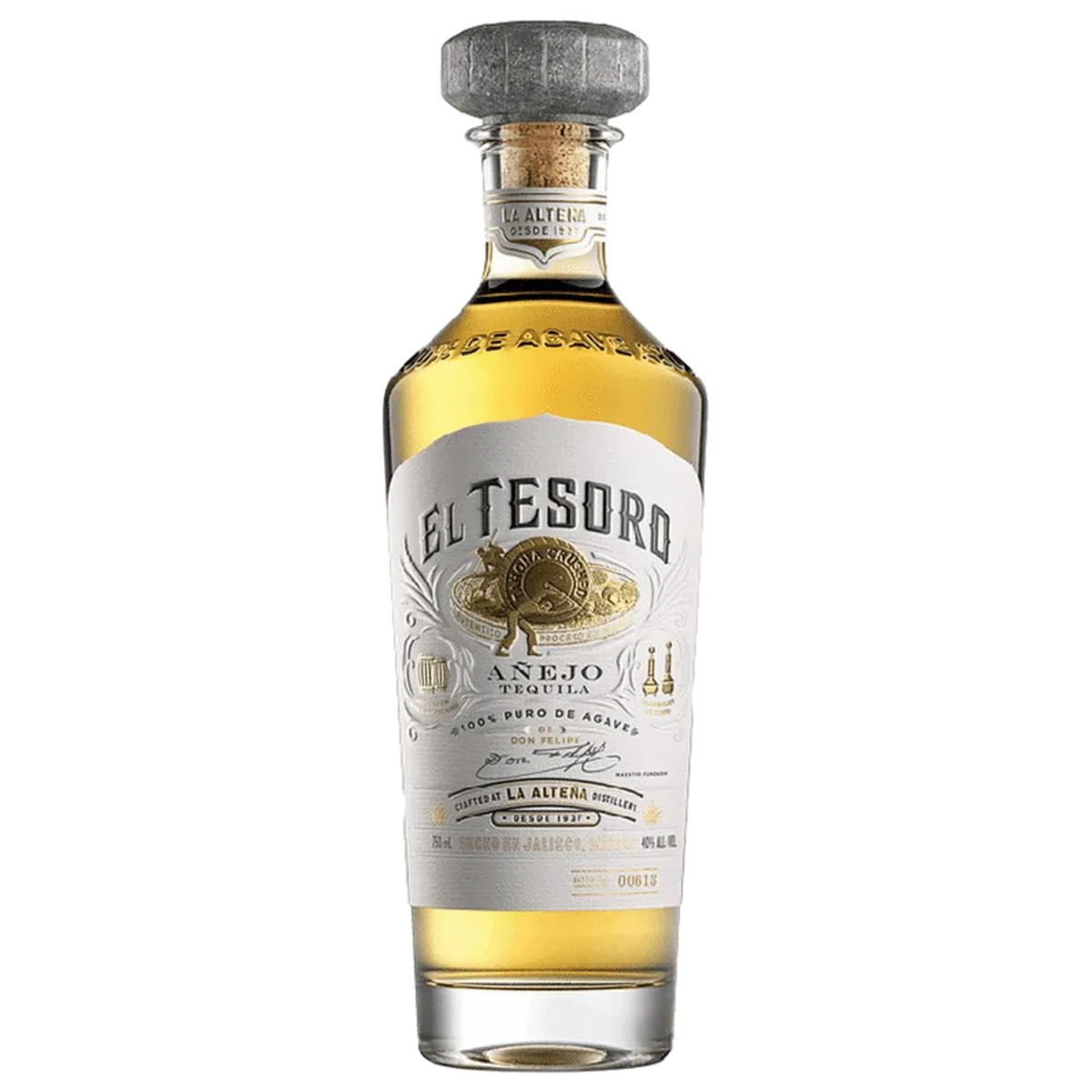 El Tesoro Anejo Premium Tequila 750ml