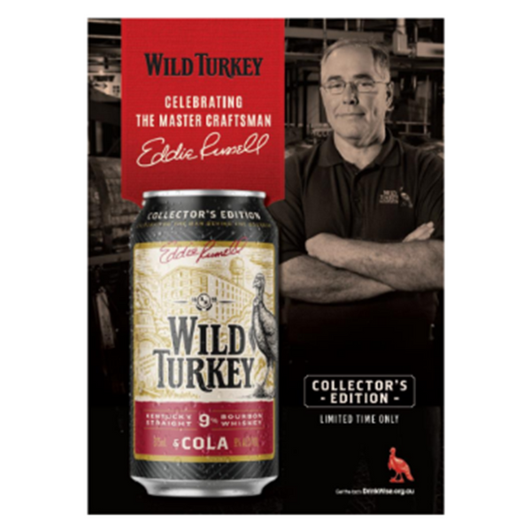 Wild Turkey Heritage (2025) 9% Kentucky Straight Bourbon Whiskey & Col
