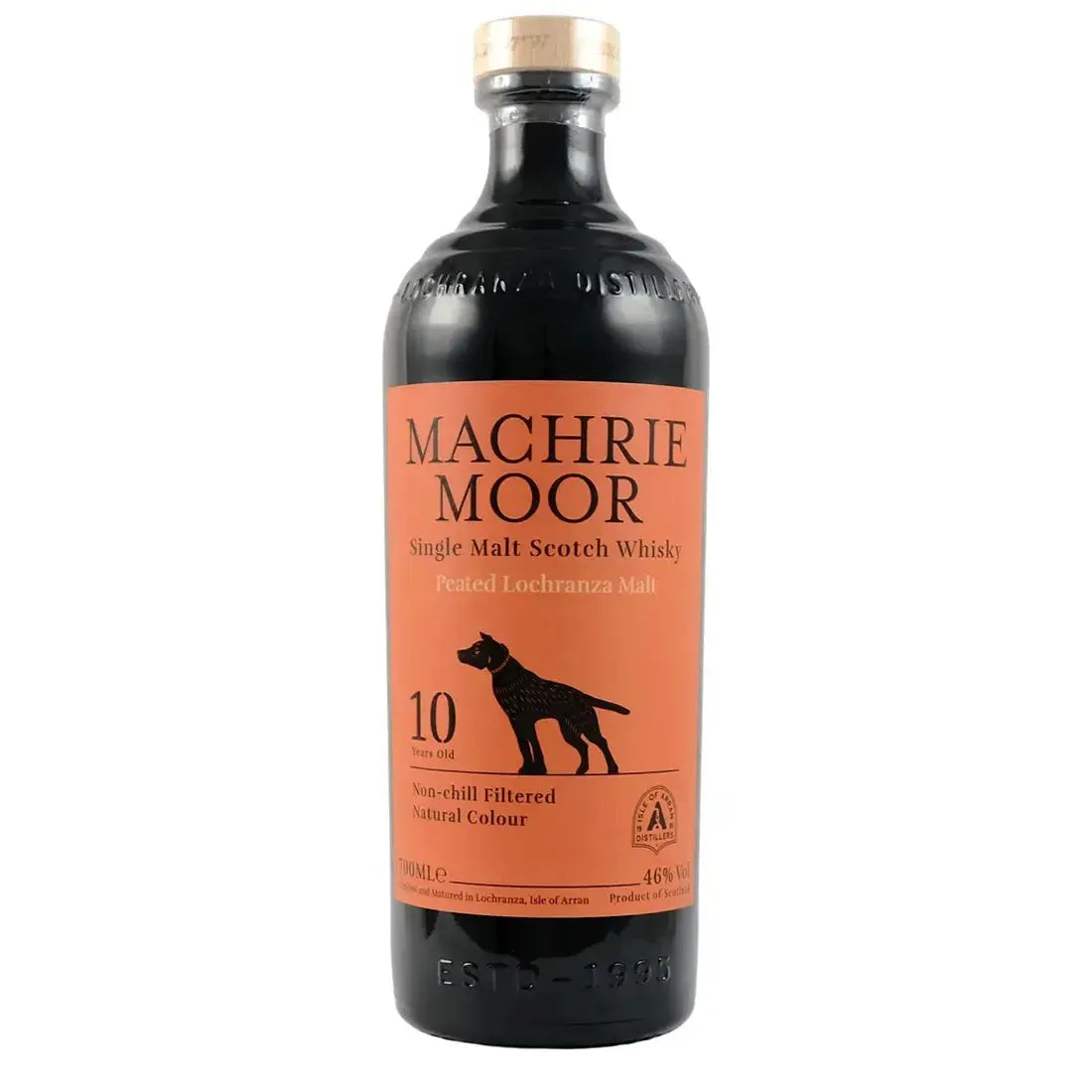 Arran Machrie Moor 10 Year Old Peated Lochranza Single Malt Whisky 700ml