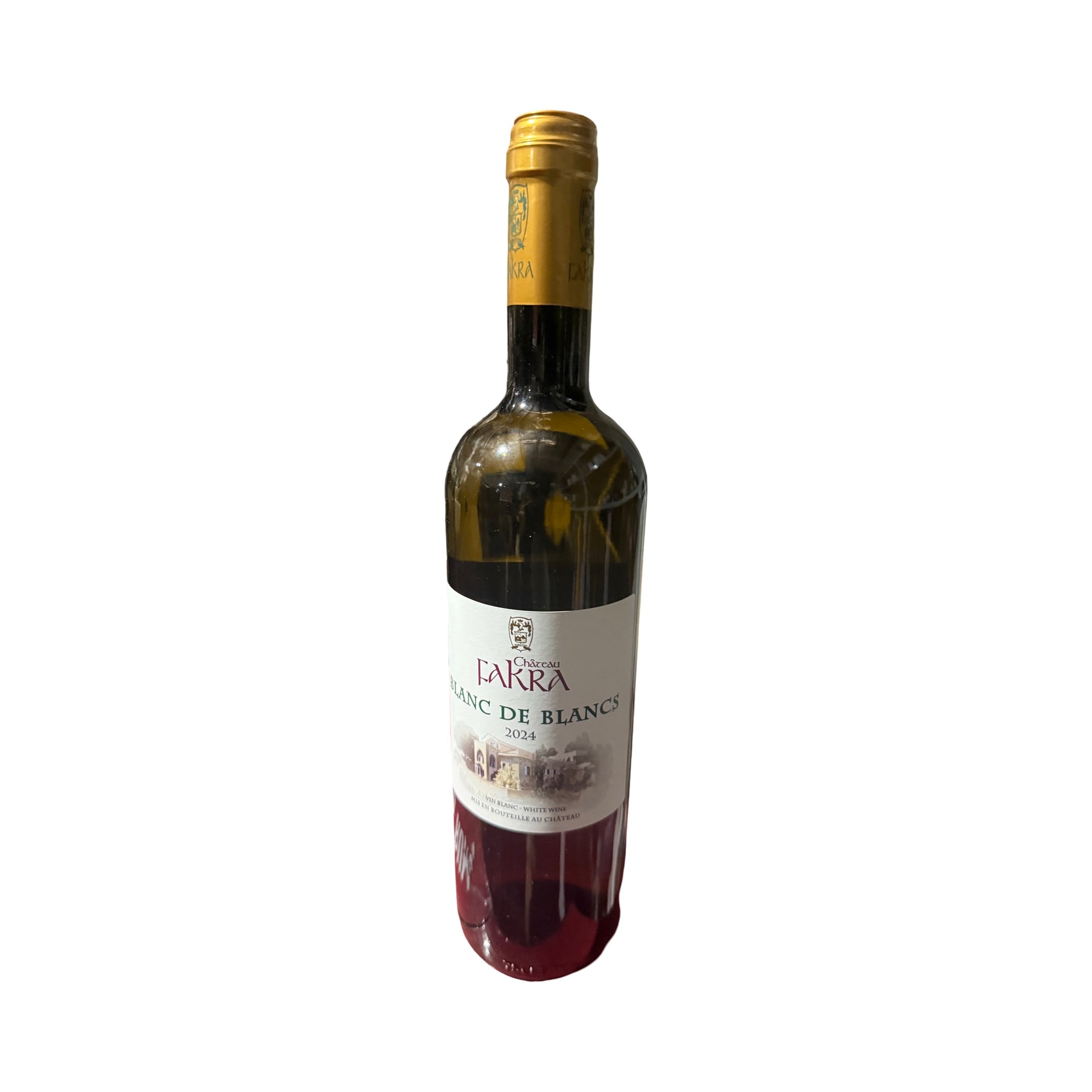 Chateau Fakra Blanc De Blancs Vin Blanc White Wine 750ml