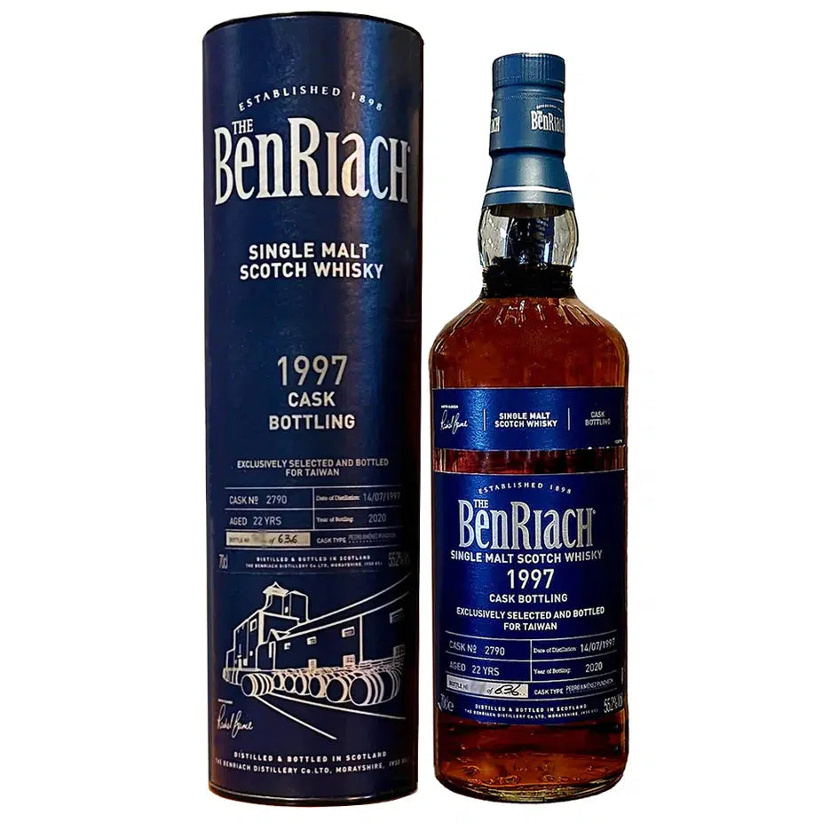 Benriach 22 Year Old 1997 Cask 2790 Scotch Whisky 700ml