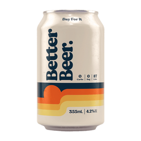 Better Beer Zero Carb Lager Cans 355ml