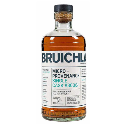 Bruichladdich Micro Provenance Single Cask #3636 Single Malt Scotch Whisky 700ml