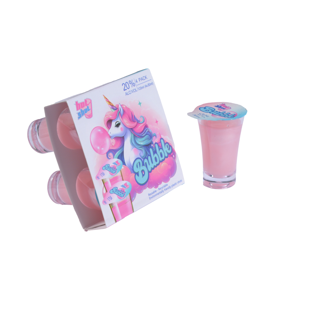 Bubble – The Bubble Gum Shot 4x30ml