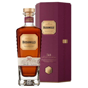 Bushmills 30 Year Old Single Malt Irish Whiskey 700ml