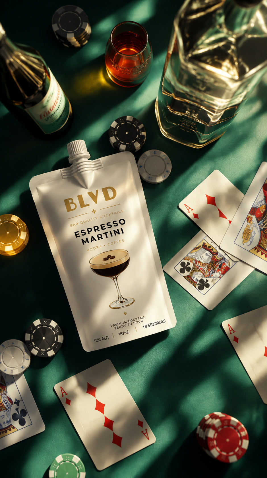 BLVD Espresso Martini Pouch 187ml