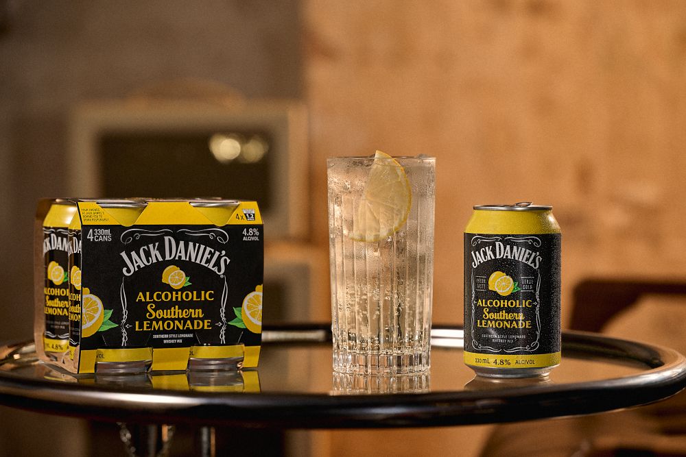 Jack Daniel's Southern Lemonade 4.8% Cans 24X330ml