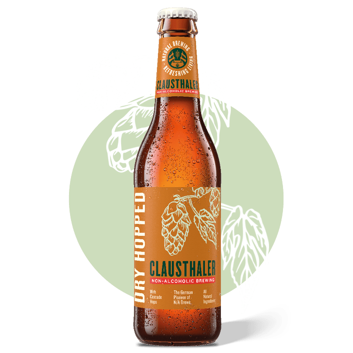Clausthaler Unfiltered Dry Hopped Non-Alcoholic Beer 24x330ml