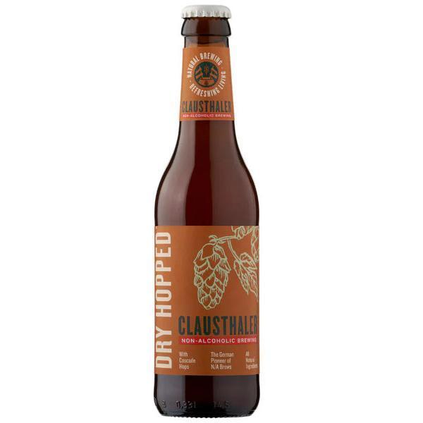 Clausthaler Unfiltered Dry Hopped Non-Alcoholic Beer 24x330ml