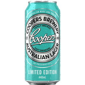 Coopers Australian Lager Limited Edition Cans 24x440ml