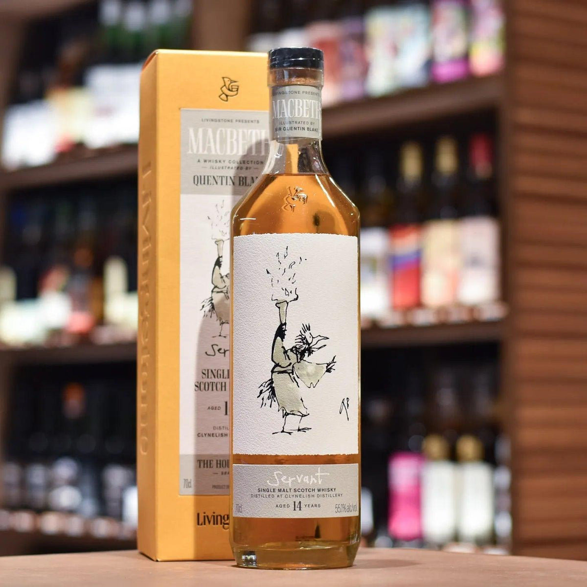 Elixir Distillers The Macbeth Collection Servant Clynelish 14 Year Old Cask Strength Single Malt Scotch Whisky 700ml