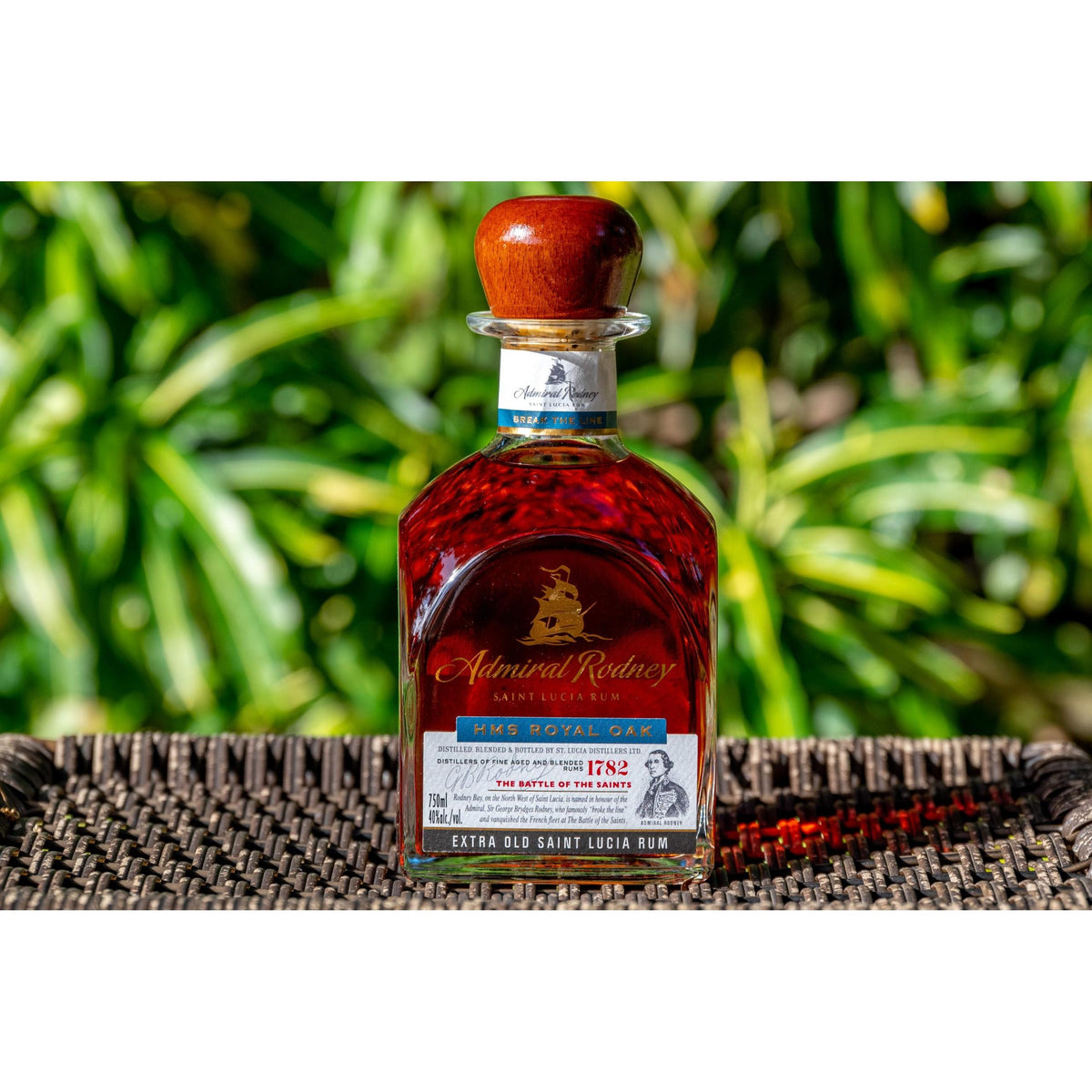 Admiral Rodney HMS Royal Oak St. Lucia Rum 700ml