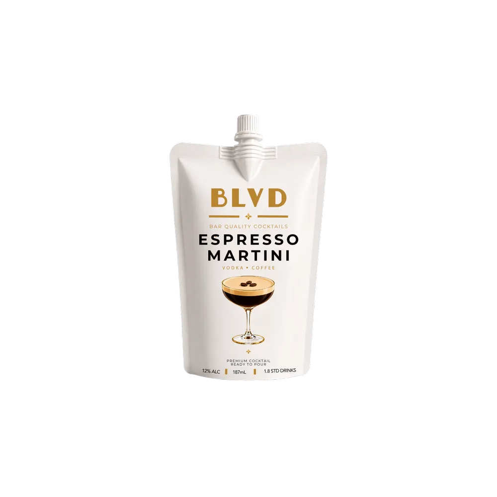 BLVD Espresso Martini Pouch 187ml