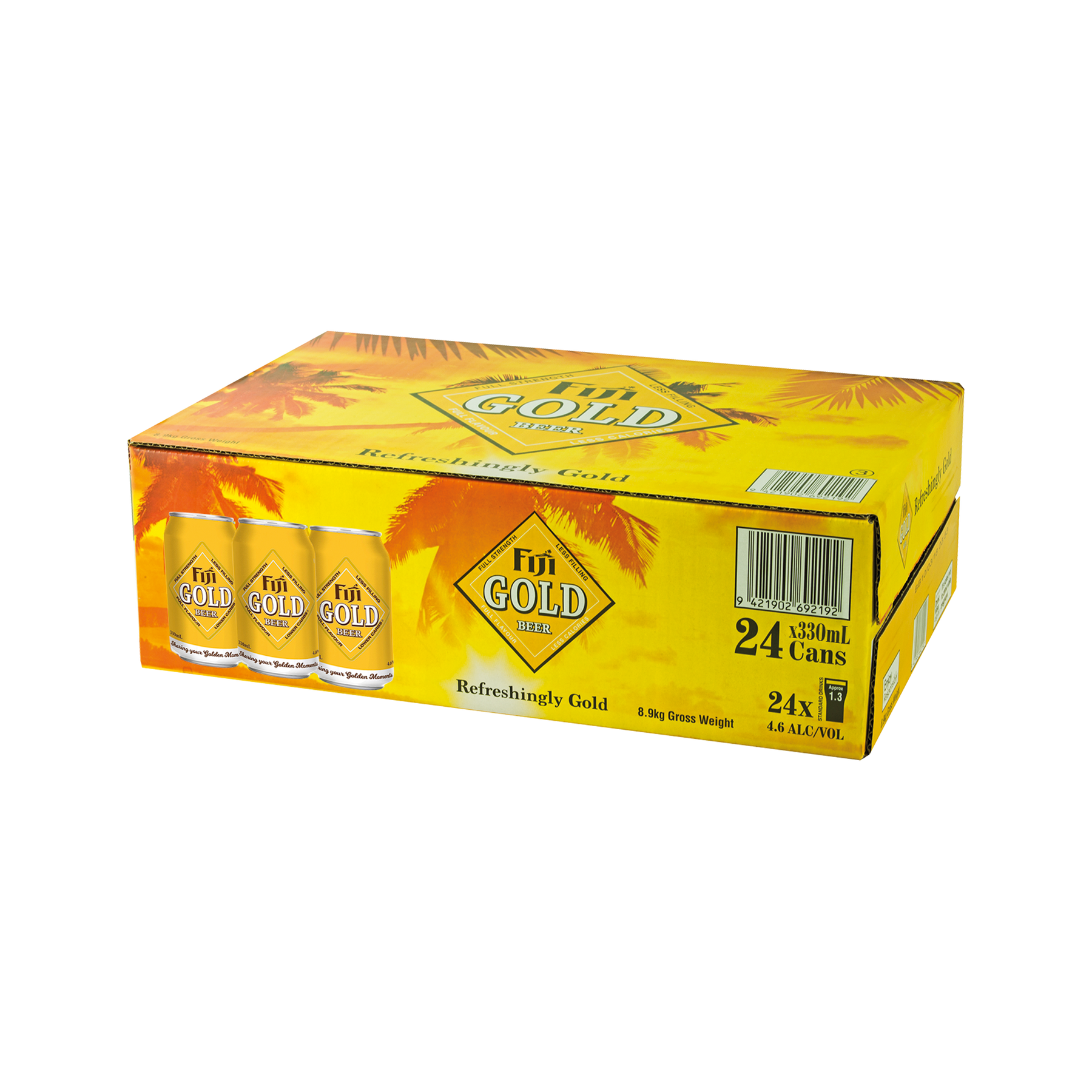 Fiji Gold Cans 330ml