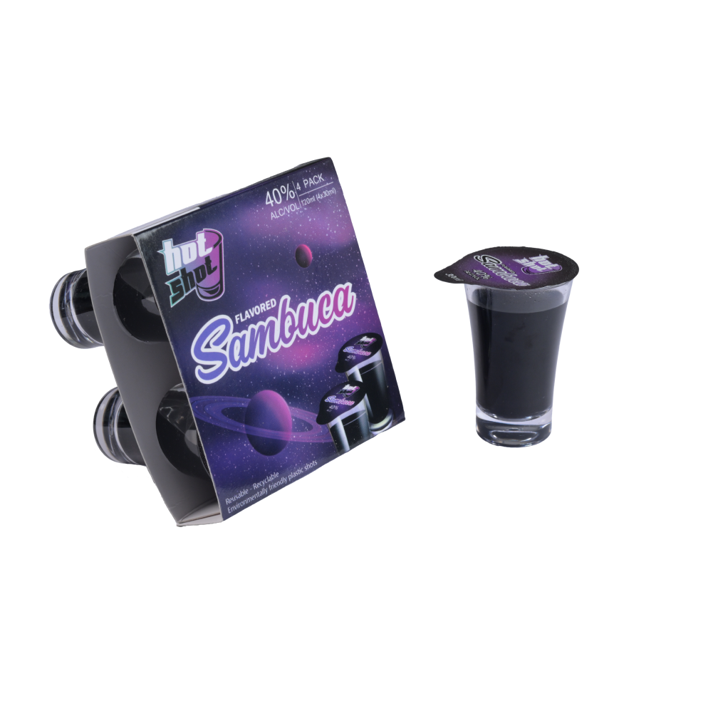 Flavoured Sambuca – The Bold Classic 4x30ml