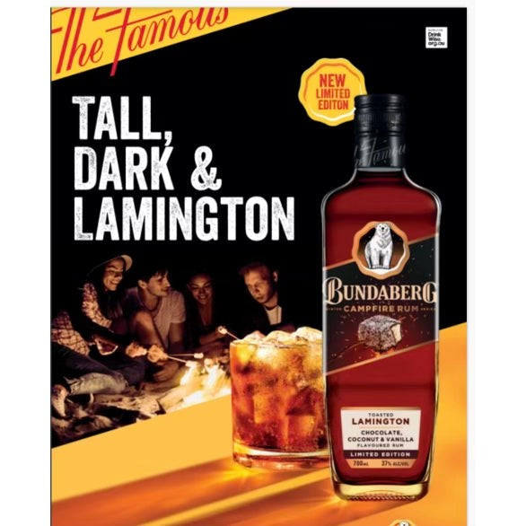 Bundaberg Campfire Toasted Lamington Limited Edition Rum 700ml