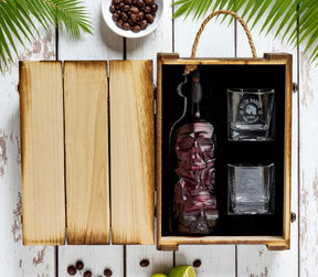 Rusty Barrel Spiced Rum Limited Edition Crate Gift Pack 700ml