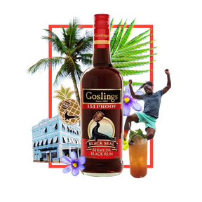 Goslings Black Seal 151 Proof Rum 700ml