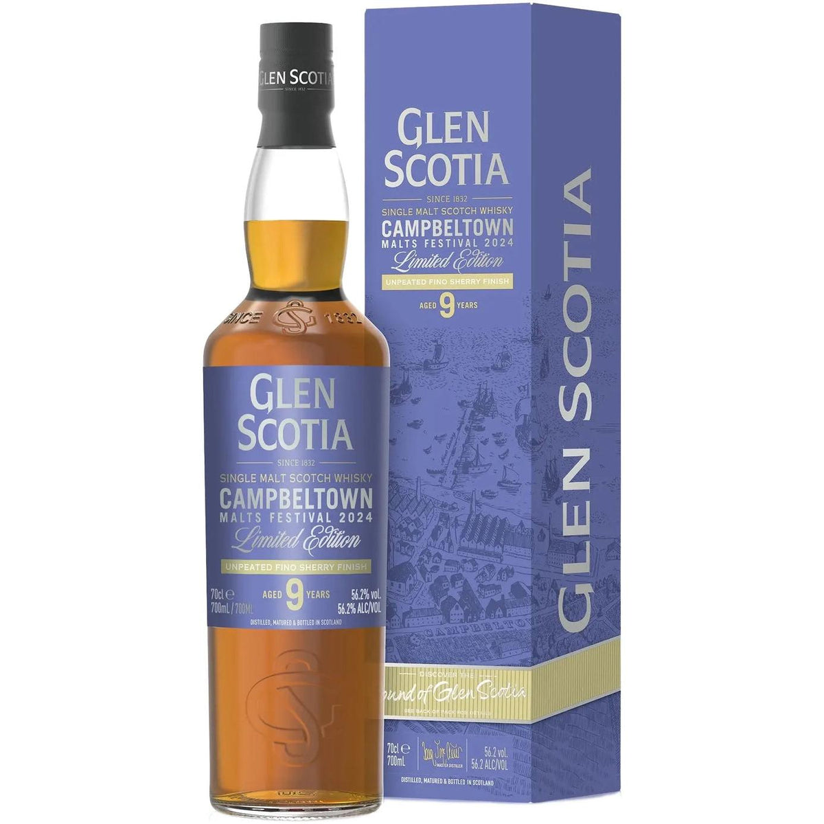 Glen Scotia Festival Edition 2024 9 Year Old Unpeated Fino Sherry Finish 700ml