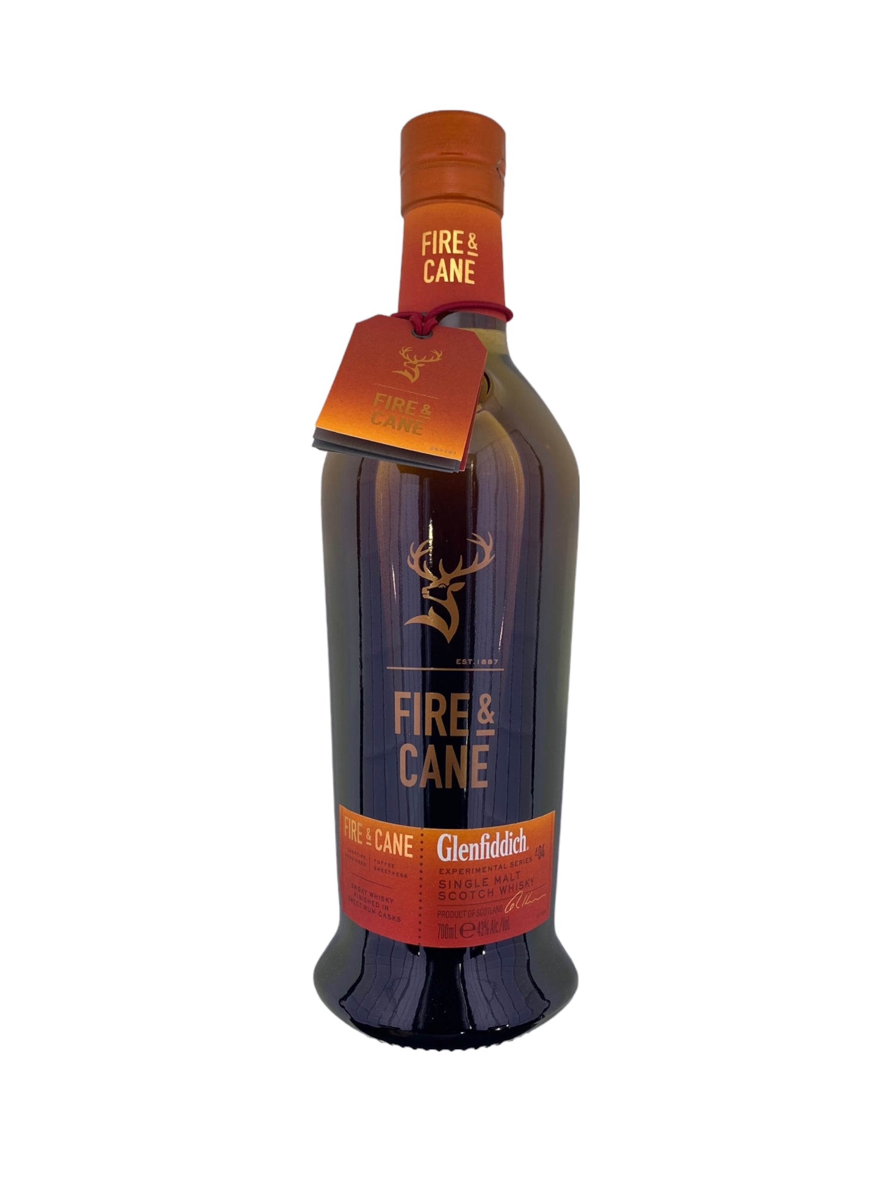 Glenfiddich Fire & Cane Single Malt Scotch Whisky 700ml (Old Packaging)
