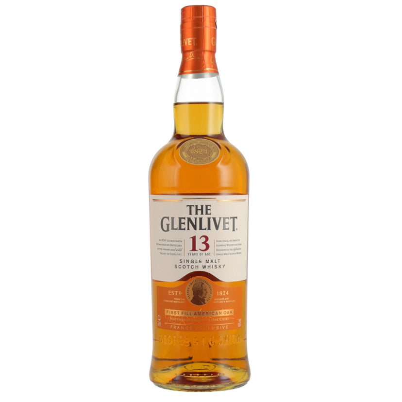 The Glenlivet 13 Year Old First Fill American Oak Single Malt Whisky 700ml