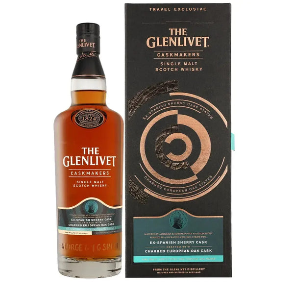 【希少】THE GLENLIVET CASKMAKERS 免税店限定品 最終値 The Glenlivet Caskmakers Single Malt Scotch Whisky 700ml